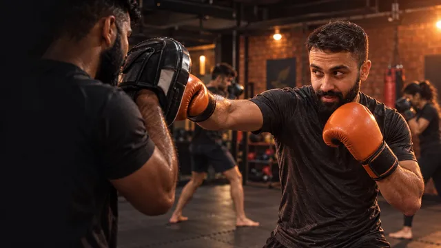 boxing session