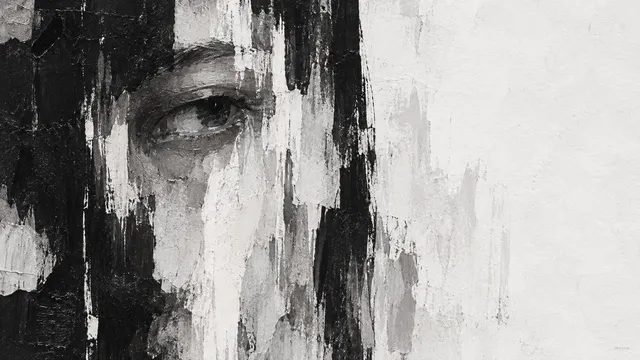 face after rain