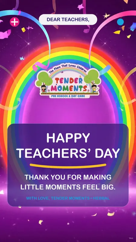 Teachers' Day · motion end card